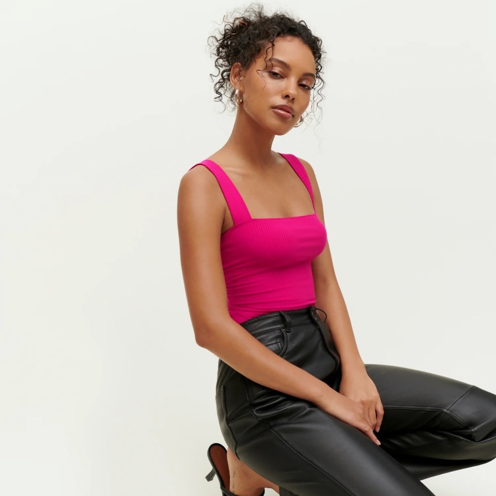 Reformation Canyon Knit Tank XS NWT